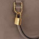 LOUIS VUITTON Parnasea Alma PM Hand Bag Leather Galet M48892 LV Auth bs36103-19