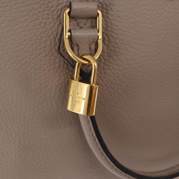 LOUIS VUITTON Parnasea Alma PM Hand Bag Leather Galet M48892 LV Auth bs36103