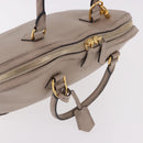 LOUIS VUITTON Parnasea Alma PM Hand Bag Leather Galet M48892 LV Auth bs36103-8