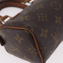 LOUIS VUITTON Monogram Mini Speedy Hand Bag M41534 LV Auth bs36105-9