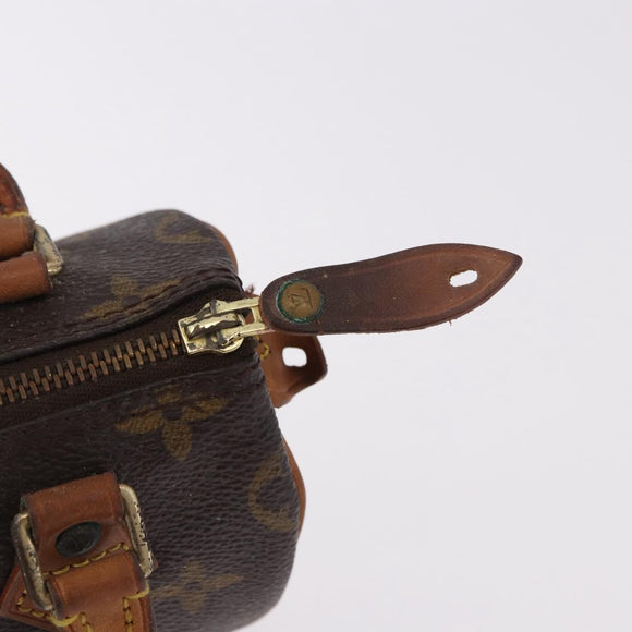 LOUIS VUITTON Monogram Mini Speedy Hand Bag M41534 LV Auth bs36105