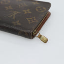 LOUIS VUITTON Monogram Porte Monnaie Zip Long Wallet M61727 LV Auth bs36107-15