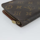 LOUIS VUITTON Monogram Porte Monnaie Zip Long Wallet M61727 LV Auth bs36107-14