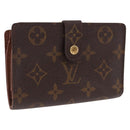LOUIS VUITTON Monogram Porte Monnaie Billets Viennois Wallet M61663 Auth bs36108-1