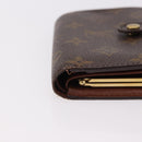 LOUIS VUITTON Monogram Porte Monnaie Billets Viennois Wallet M61663 Auth bs36108-4