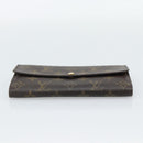 LOUIS VUITTON Monogram Portefeuille Sarah Long Wallet M61734 LV Auth bs36109-7