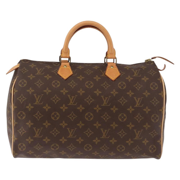 LOUIS VUITTON Monogram Speedy 35 Hand Bag Vintage M41524 LV Auth bs36112A