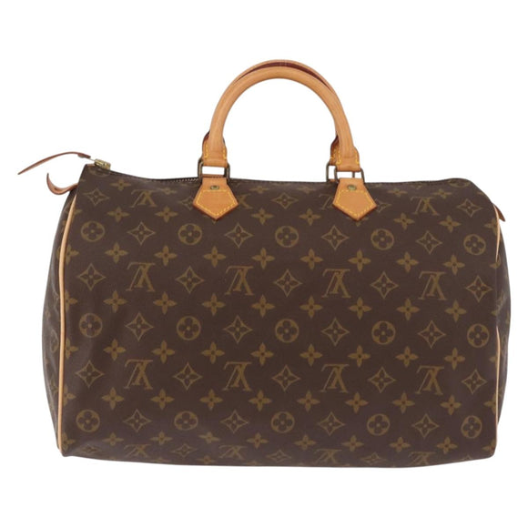 LOUIS VUITTON Monogram Speedy 35 Hand Bag Vintage M41524 LV Auth bs36112A