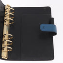 LOUIS VUITTON Epi Agenda MM Day Planner Cover Blue R20055 LV Auth bs36113-24