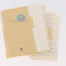 LOUIS VUITTON Epi Agenda MM Day Planner Cover Blue R20055 LV Auth bs36113-26