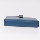 LOUIS VUITTON Epi Agenda MM Day Planner Cover Blue R20055 LV Auth bs36113-4