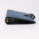 LOUIS VUITTON Epi Agenda MM Day Planner Cover Blue R20055 LV Auth bs36113-6