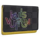 LOUIS VUITTON Damier Graphite Portefeuille Multripru Wallet N60302 Auth bs36118-1