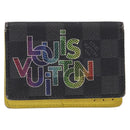 LOUIS VUITTON Damier Graphite Portefeuille Multripru Wallet N60302 Auth bs36118-13