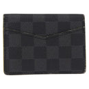 LOUIS VUITTON Damier Graphite Portefeuille Multripru Wallet N60302 Auth bs36118-2