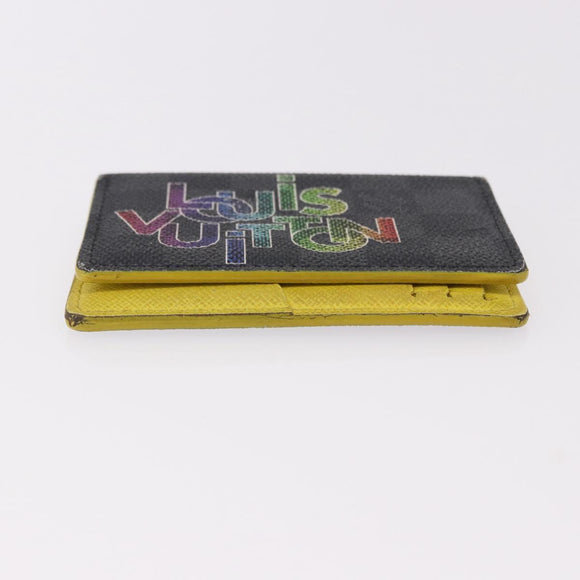 LOUIS VUITTON Damier Graphite Portefeuille Multripru Wallet N60302 Auth bs36118
