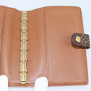 LOUIS VUITTON Monogram Agenda PM Day Planner Cover R20005 LV Auth bs36122-19
