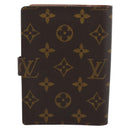 LOUIS VUITTON Monogram Agenda PM Day Planner Cover R20005 LV Auth bs36122-2
