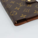 LOUIS VUITTON Monogram Agenda PM Day Planner Cover R20005 LV Auth bs36122-14