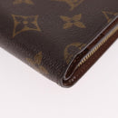 LOUIS VUITTON Monogram Porto Papie Zip Wallet M61207 LV Auth bs36123V-8