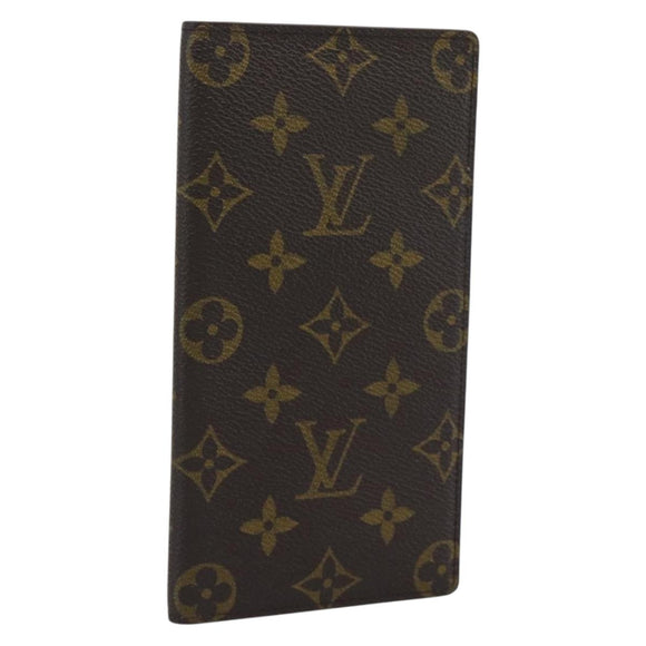 LOUIS VUITTON Monogram Porte Valeurs Cartes Credit Wallet M61823 LV Auth bs36124