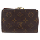 LOUIS VUITTON Monogram Porte Monnaie Billets Viennois Wallet M61663 Auth bs36125-2