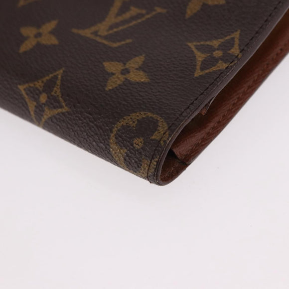 LOUIS VUITTON Monogram Continental Clutch Wallet T61217 LV Auth bs36126