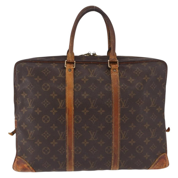 LOUIS VUITTON Monogram Porte Documents Voyage Business Bag M53361 Auth bs36128