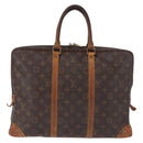 LOUIS VUITTON Monogram Porte Documents Voyage Business Bag M53361 Auth bs36128-2