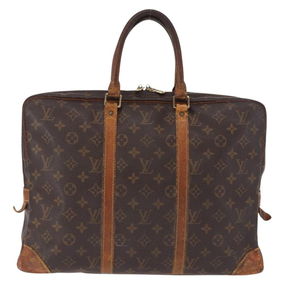 LOUIS VUITTON Monogram Porte Documents Voyage Business Bag M53361 Auth bs36128