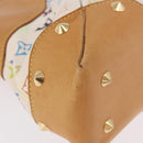LOUIS VUITTON Monogram Multicolor Judy MM Bag 2way White M40255 LV Auth bs36132A-12