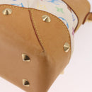 LOUIS VUITTON Monogram Multicolor Judy MM Bag 2way White M40255 LV Auth bs36132A-15