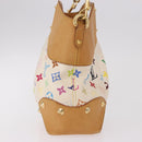 LOUIS VUITTON Monogram Multicolor Judy MM Bag 2way White M40255 LV Auth bs36132A-5