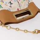 LOUIS VUITTON Monogram Multicolor Judy MM Bag 2way White M40255 LV Auth bs36132A-6