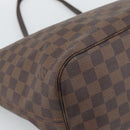 LOUIS VUITTON Damier Ebene Neverfull MM Tote Bag N51105 LV Auth bs36133-12