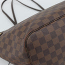 LOUIS VUITTON Damier Ebene Neverfull MM Tote Bag N51105 LV Auth bs36133-14