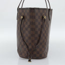 LOUIS VUITTON Damier Ebene Neverfull MM Tote Bag N51105 LV Auth bs36133-4