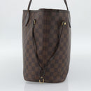 LOUIS VUITTON Damier Ebene Neverfull MM Tote Bag N51105 LV Auth bs36133-5