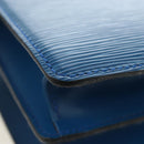 LOUIS VUITTON Epi Capuchin Shoulder Bag Blue M52345 LV Auth bs36136A-16