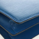 LOUIS VUITTON Epi Capuchin Shoulder Bag Blue M52345 LV Auth bs36136A-18