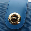LOUIS VUITTON Epi Capuchin Shoulder Bag Blue M52345 LV Auth bs36136A-20