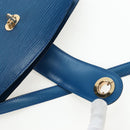 LOUIS VUITTON Epi Capuchin Shoulder Bag Blue M52345 LV Auth bs36136A-21
