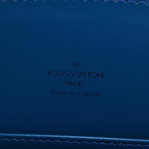 LOUIS VUITTON Epi Capuchin Shoulder Bag Blue M52345 LV Auth bs36136A