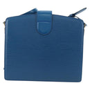 LOUIS VUITTON Epi Capuchin Shoulder Bag Blue M52345 LV Auth bs36136A-2