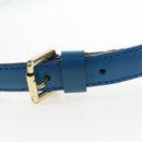 LOUIS VUITTON Epi Capuchin Shoulder Bag Blue M52345 LV Auth bs36136A-9