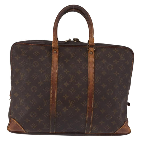 LOUIS VUITTON Monogram Porte Documents Voyage Bag M53361 LV Auth bs36140