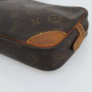 LOUIS VUITTON Monogram Marly Dragonne PM Clutch Bag M51827 LV Auth bs36142-9