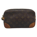 LOUIS VUITTON Monogram Marly Dragonne PM Clutch Bag M51827 LV Auth bs36142-13