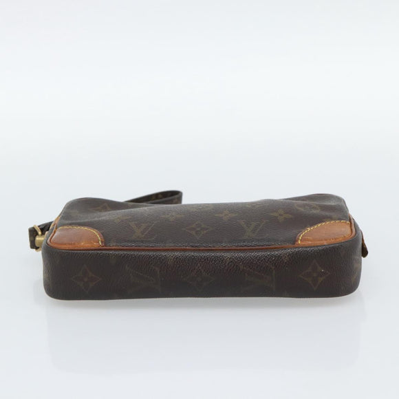 LOUIS VUITTON Monogram Marly Dragonne PM Clutch Bag M51827 LV Auth bs36142