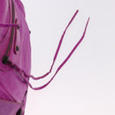 BALENCIAGA The Drum Hand Bag Leather Purple 232732 Auth bs36143V-17